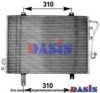 AKS DASIS 182360N Condenser, air conditioning